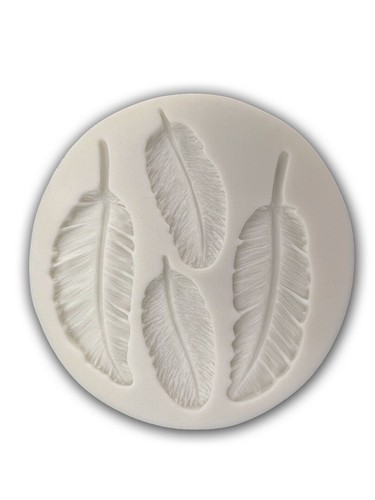 Feather silicone mould cake - 4,