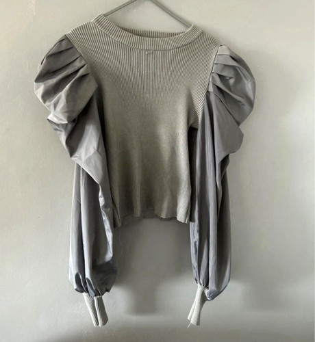 Fleur rose women grey cotton - women's,