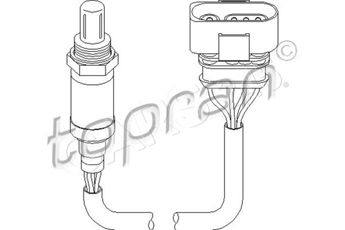 Lambda oxygen sensor fits seat - lambda,