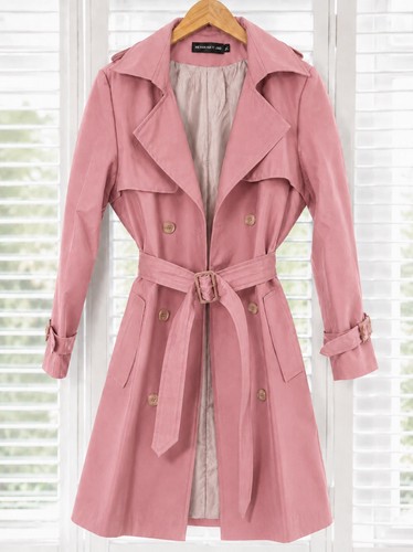 Size trench coat pink - size, in