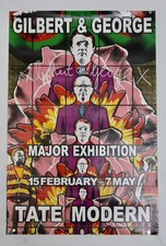 Gilbert and George. Signed