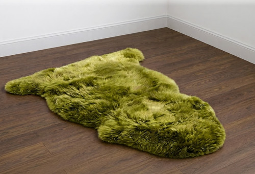 Genuine sheepskin rug real - genuine,