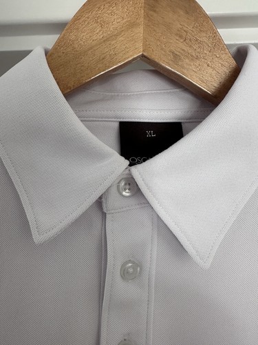 Oscar jacobson white golf polo - oscar,