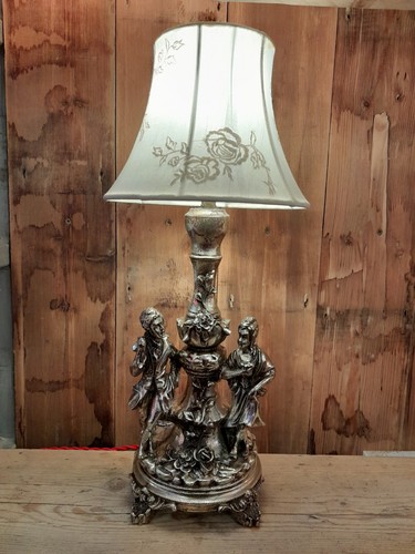 Vintage table lamp home art