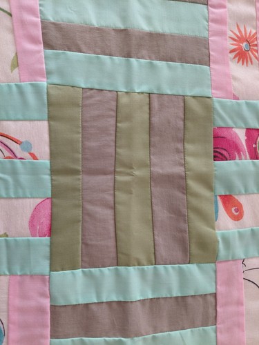 Handmade multicoloured cushion - handmade,