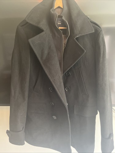 Mens moss peacoat - mens, size