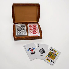 Vintage Indian Card Box for