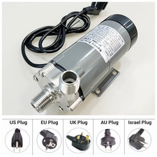 Craft Beer Brew Wort Transfer Magnetic Water Pump MP-10RM 220V with 1/2" BSPT/NP