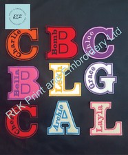 Personalised Embroidered Name