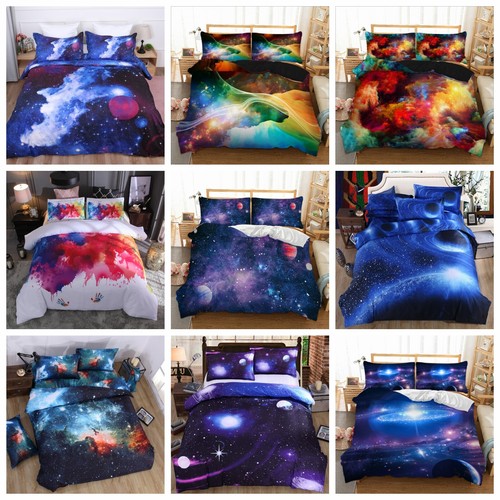 Galaxy starry duvet quilt - galaxy,