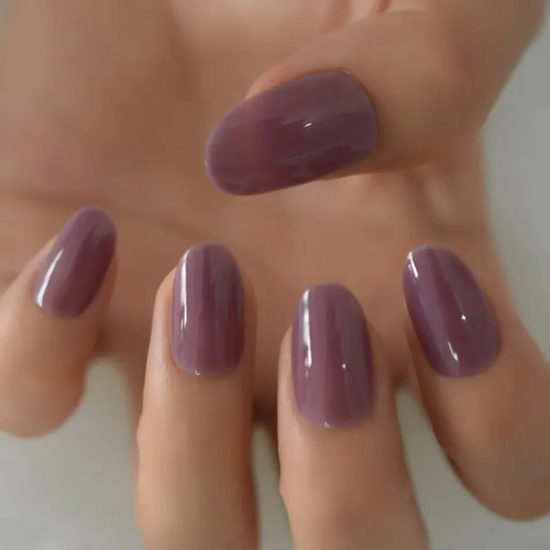 Jelly purple grape oval - 24,