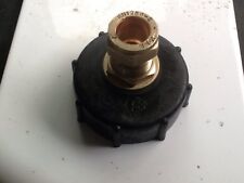 IBC 15mm COPPER IBC STILLAGE TANK 60 MM SCREW REDUCER CAP TAP WATER CONTAINER