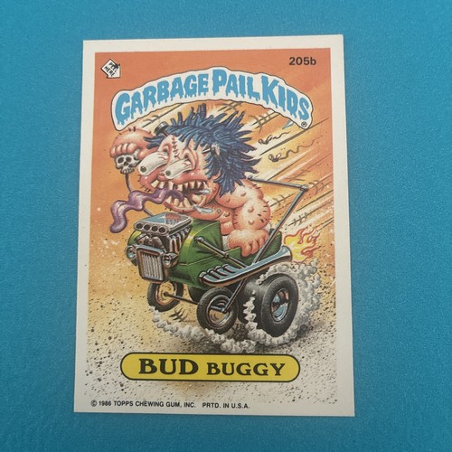 1986 garbage pail kids 205b - garbage,