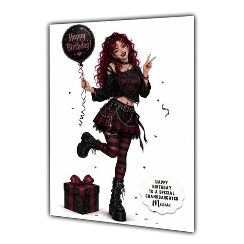 Personalised birthday card - birthday,