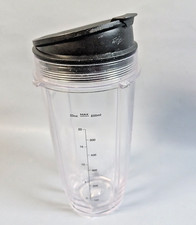 Genuine Nutri Ninja Replacement Cup 650ml with Flip & Sip Lid Pre-owned (CUP #3)