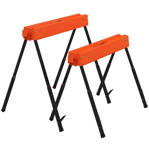 Saw horses twin - saw, sawhorses