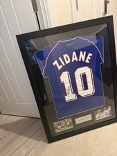 Zinedine Zidane France Framed