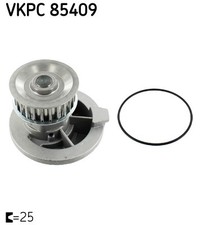 SKF VKPC 85409 WATER PUMP FOR