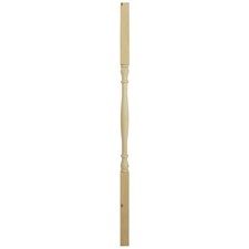 Edwardian Stair Spindle – Pine or White Primed – 32mm – 900mm or 1100mm