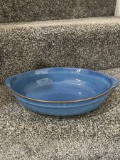 Denby Boston Blue Handled Oval