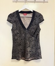 Monsoon Black Floral Y2K