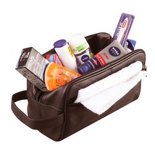 Real Leather Large Zipped WASH