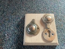 RECLAIMED BRASS KEYHOLE ESCUTCHEON WITH COVER
