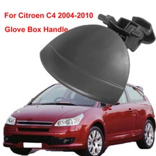Front Glove Box Lid Handle With Spring Black Fit For Citroen C4 2004-2010