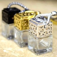 20pcs Air Car Perfume Ornament Hanging Gadget Diffuser Empty Bottle Freshner UK