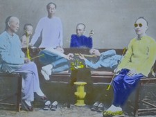 Antique Coloured Chinese Magic