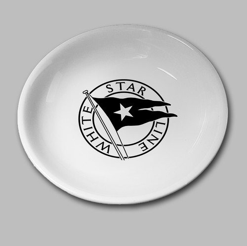 White star line titanic - star, small