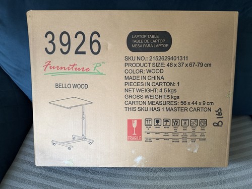 Adjustable laptop table - adjustable,