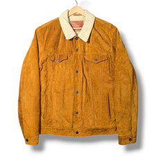 Levis suede sherpa jacket - levis, mens
