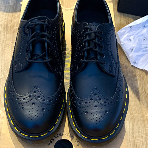 Martens black leather - dr.,