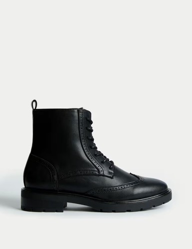 Marks spencer lace up flat - up,