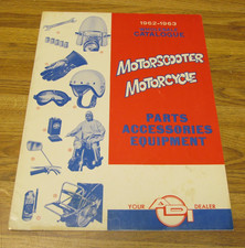 Vtg 1962-63 ADI Motorscooter
