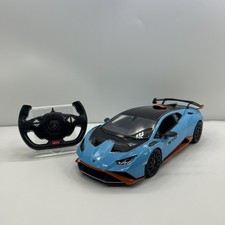 Remote Control Lamborghini Huracan Car 1:14 Large RC Boys Toy Kids Gift (Blue)