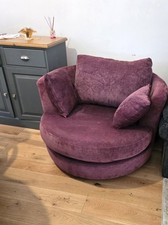 Swivel Armchair Cuddle Chair
