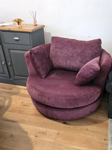 Swivel armchair cuddle chair - cuddle,