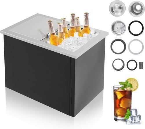 Commercial drop ice - commercial, chest