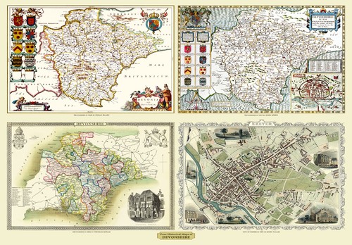 Historical jigsaw devon - jigsaw, in