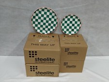 Pack of 12 Steelite Green