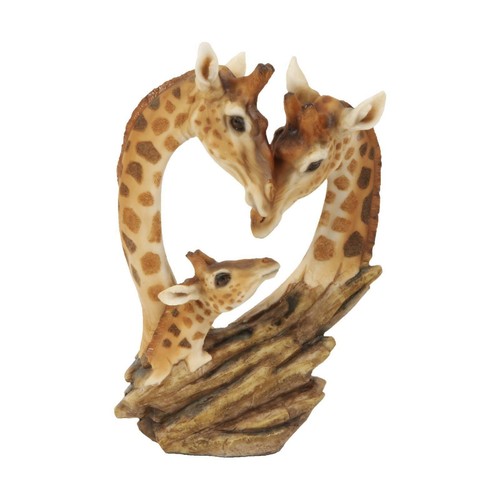 Giraffe family ornament - family,