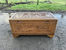 Vintage oriental camphor wood - vintage,