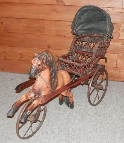 Vintage horse drawn - drawn, &