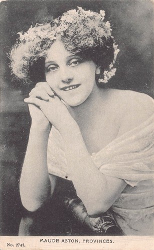Postcard actress theatre - -,