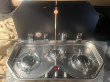 Can FC 1363-E-TL 3 Burner Gas Hob Unit With Glass Lid RAPIDO CARAVAN MOTORHOME