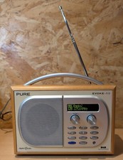 Pure Evoke-1S DAB/FM Radio with Maple Wood Finish