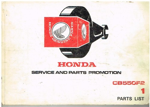 Honda cb550f2 original factory - honda,