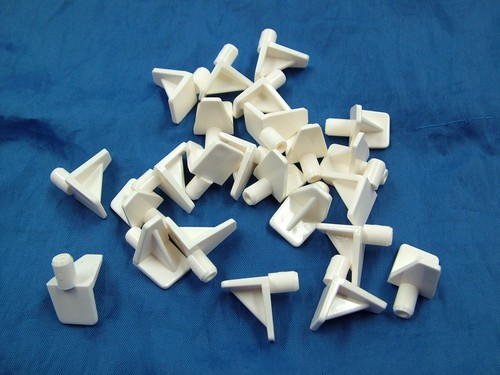 Shelf support pegs studs - , white